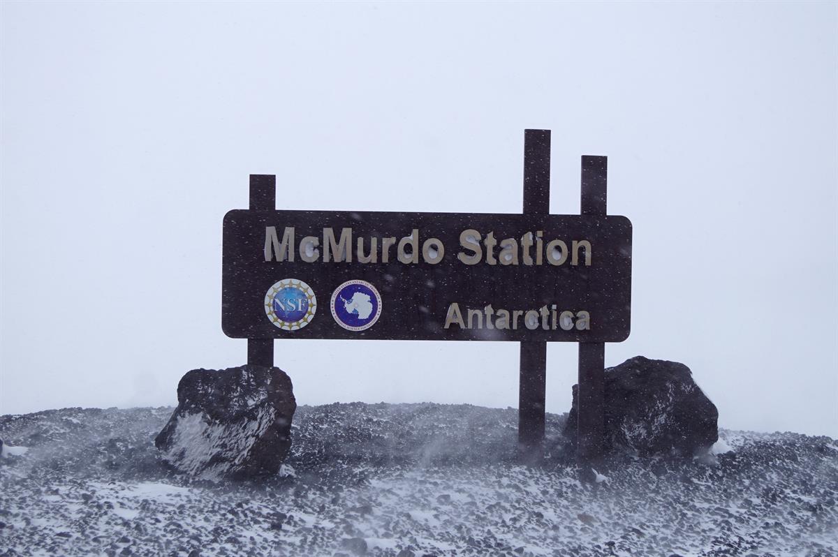 Antarctic Photo Library Photo Details 2018dec4 Mcmurdo Sign 1 0758