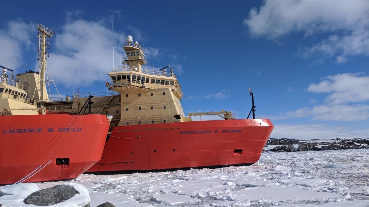 Antarctic Photo Library - Photo Details - 2019nov18-lmg-nbp-palmer-pier.jpg