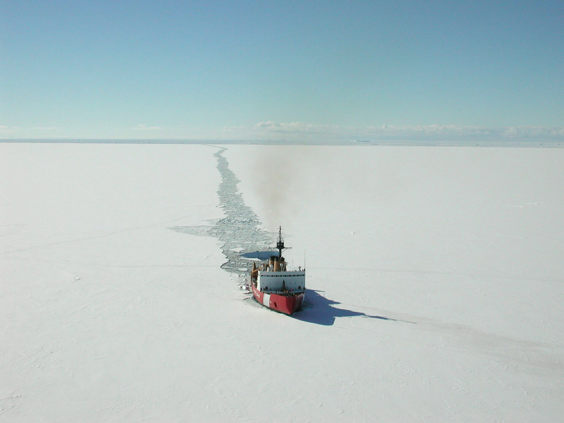 Icebreaker Acrylic Bottle Opener Keyring Icebreaker Ship Arctic Ice  #3379 