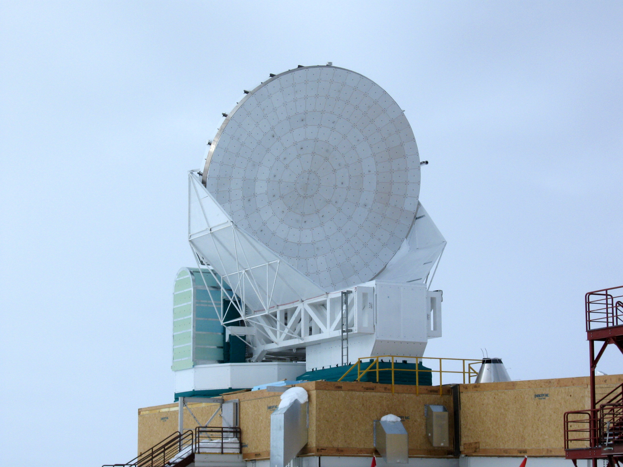 Parabolic dish.