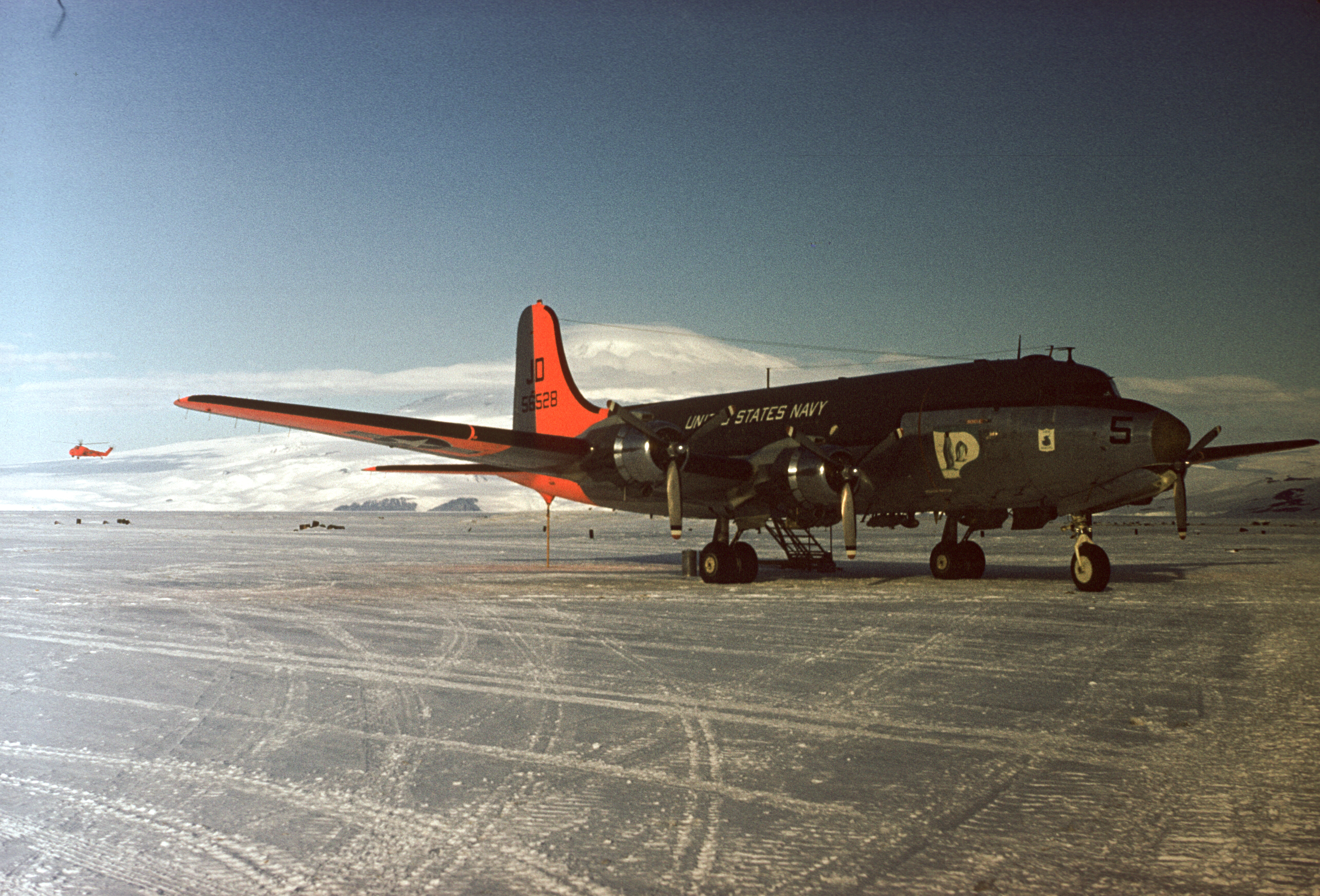 A U.S. Navy airplane.