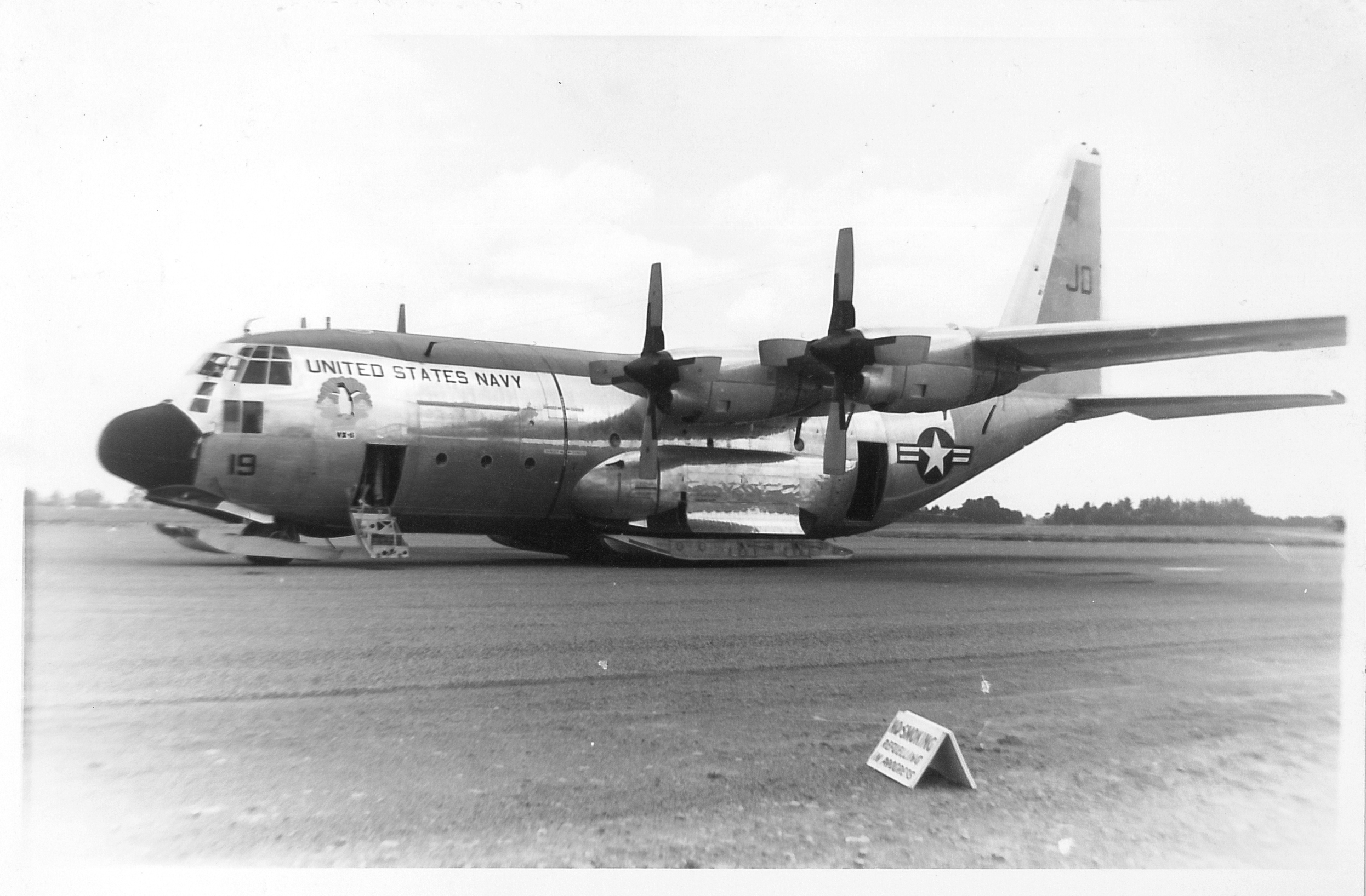 An airplane on the runway.