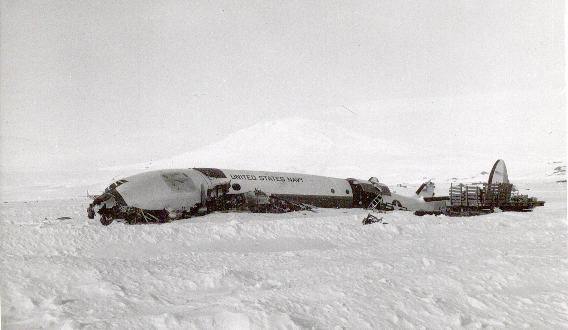 Antarctic Photo Library - Photo Details - 1960SUPERCONNIECRASH.JPG