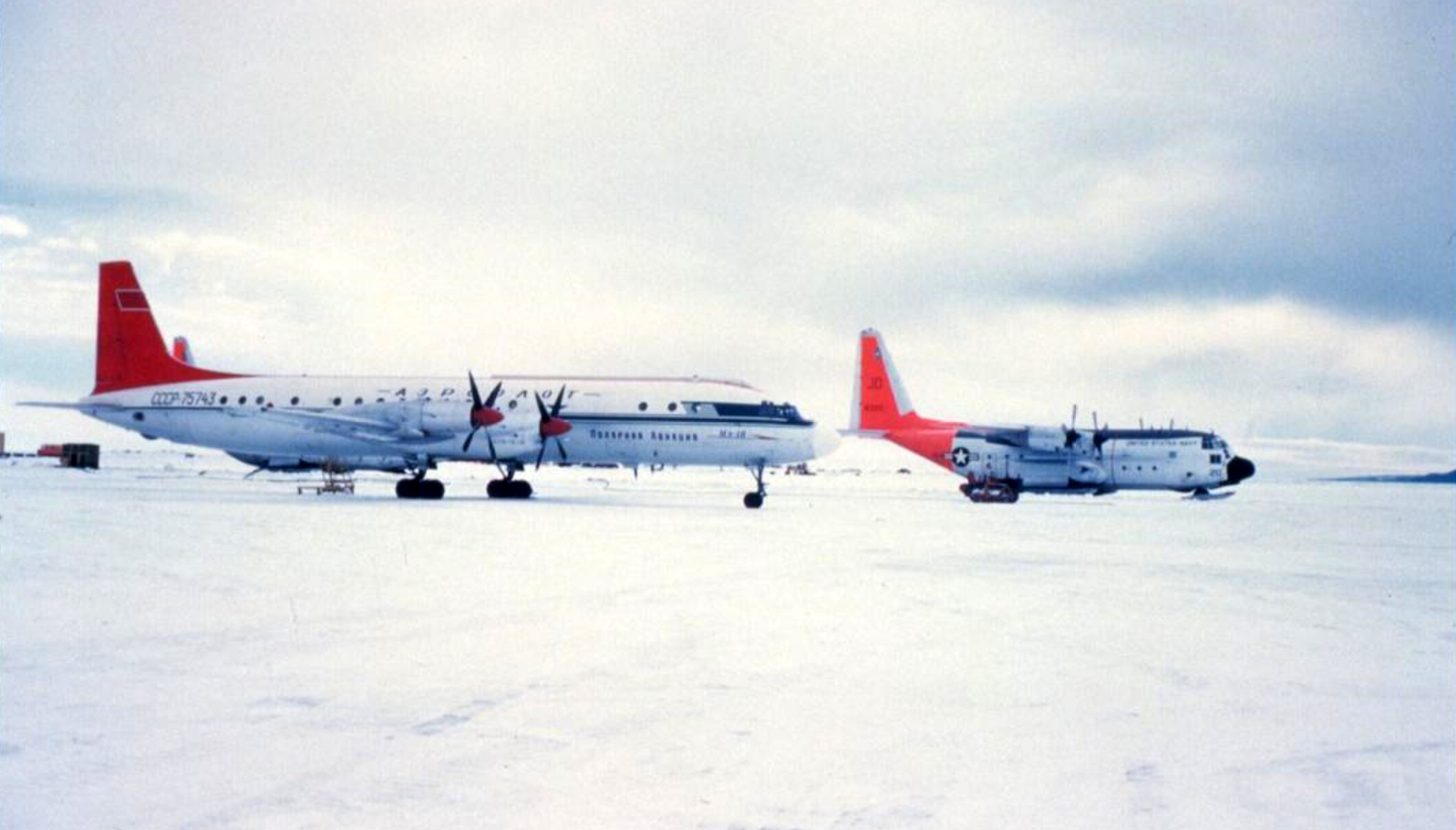 Antarctic Photo Library - Photo Details - 1963-aeroflot-lc130.jpg