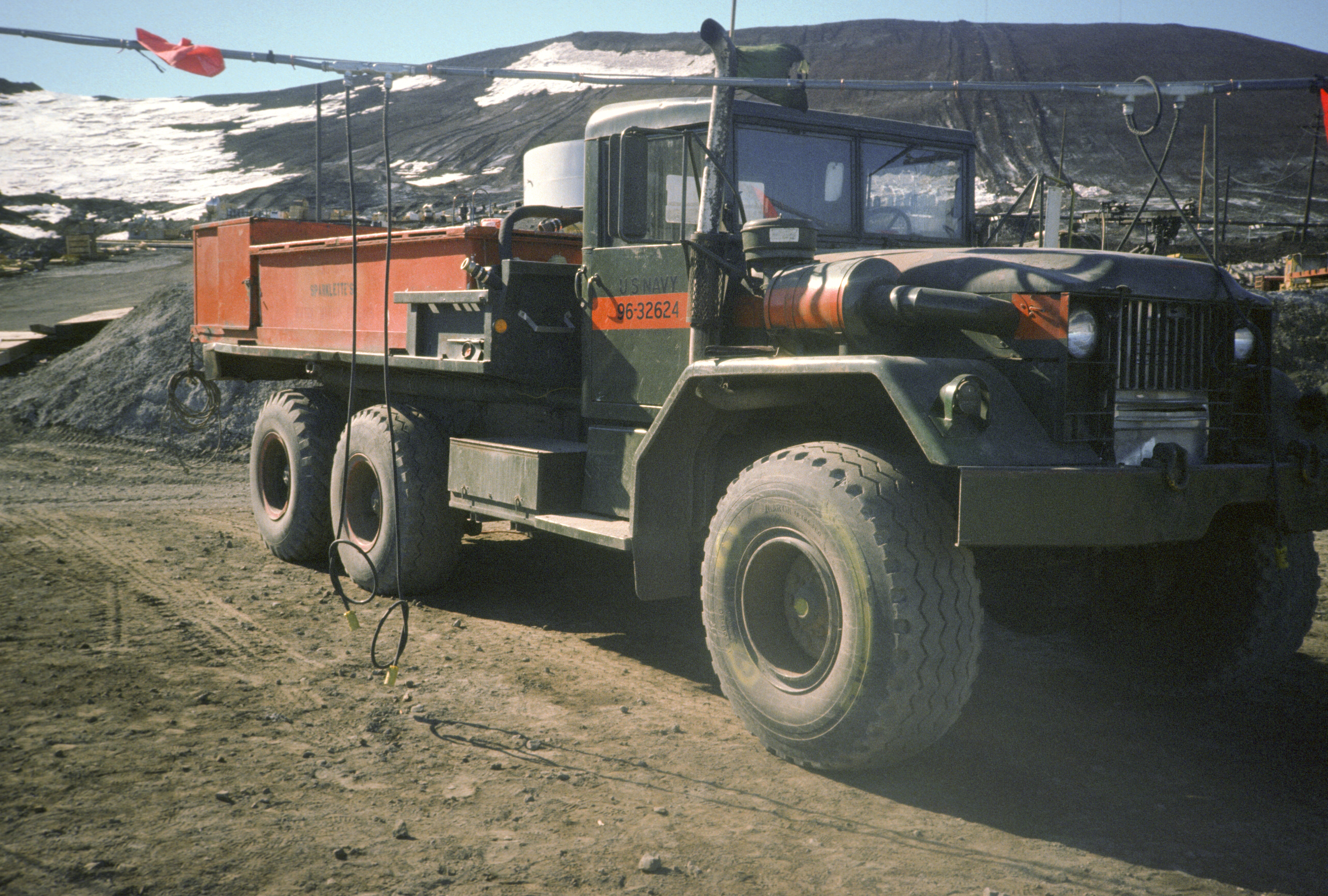 An old truck.