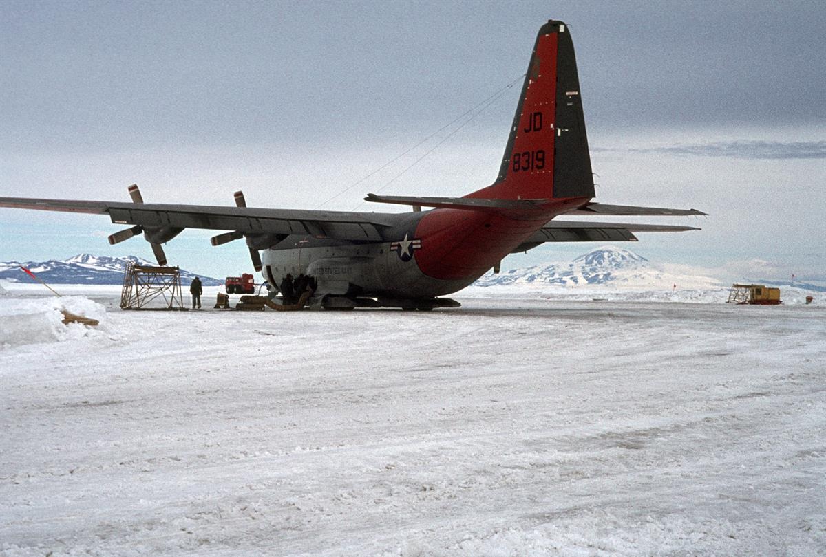 Antarctic Photo Library - Photo Details - 1973-LC-130-McMurdo.jpg