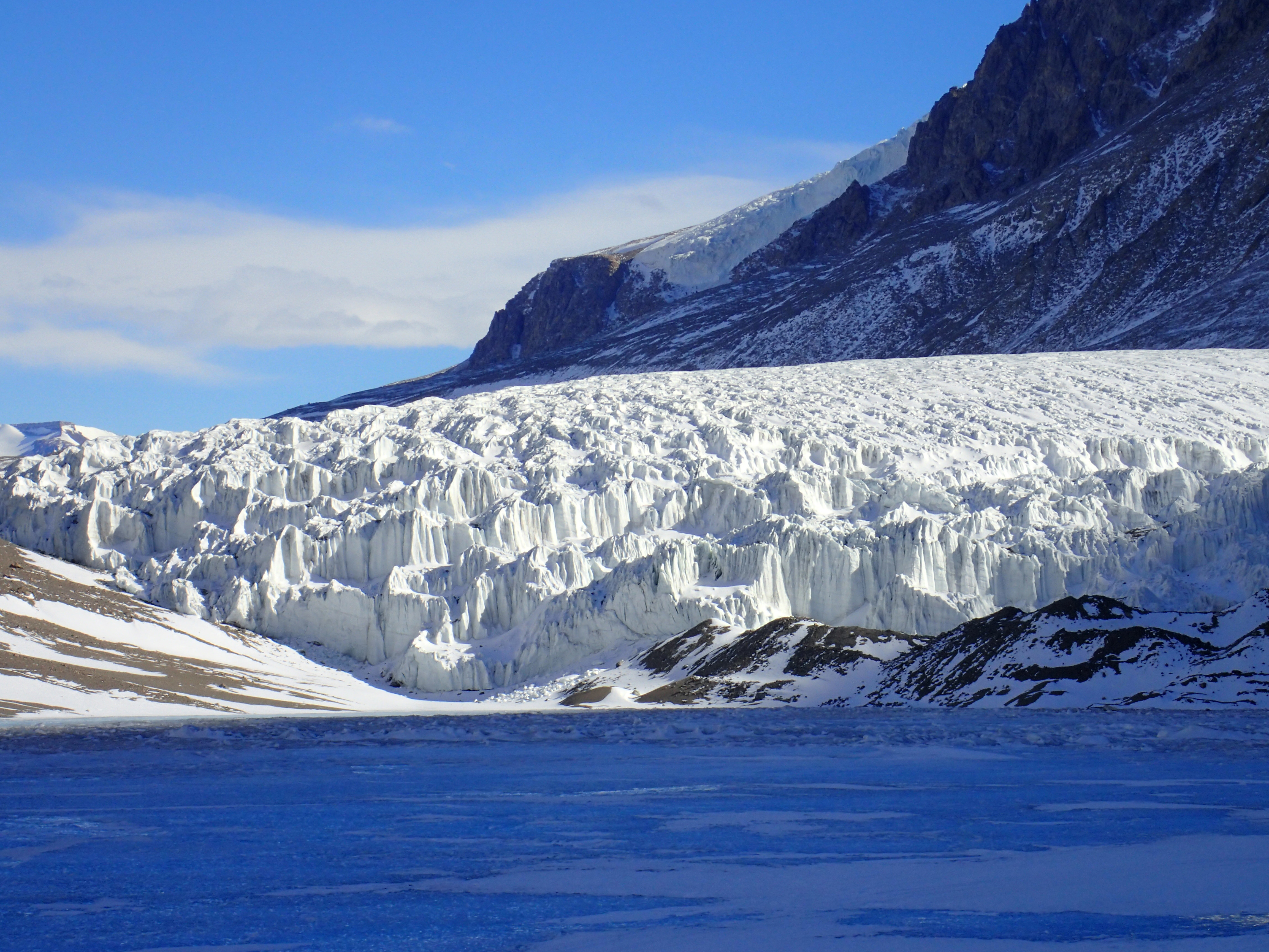 A glacier.