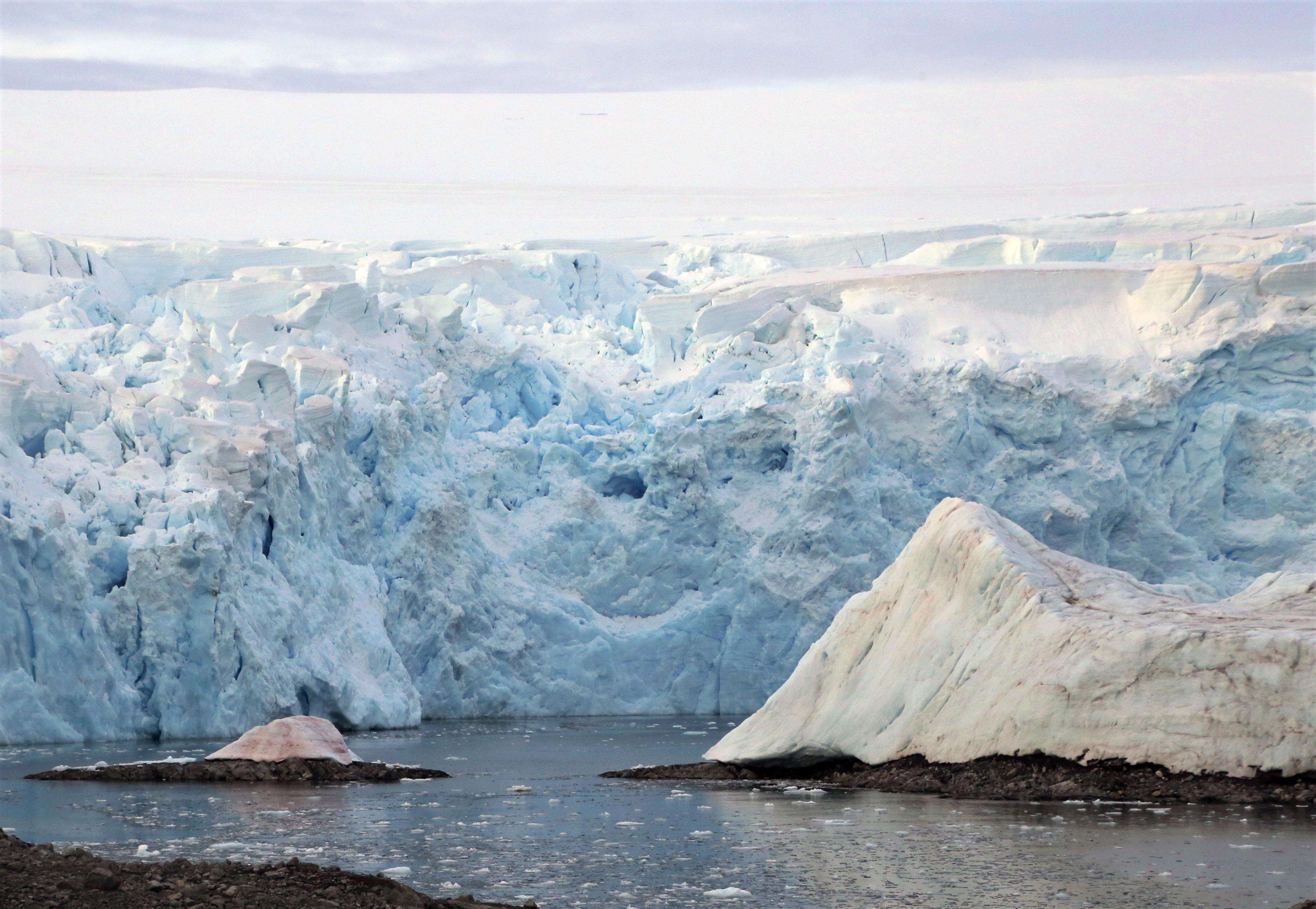 Glacial ice.