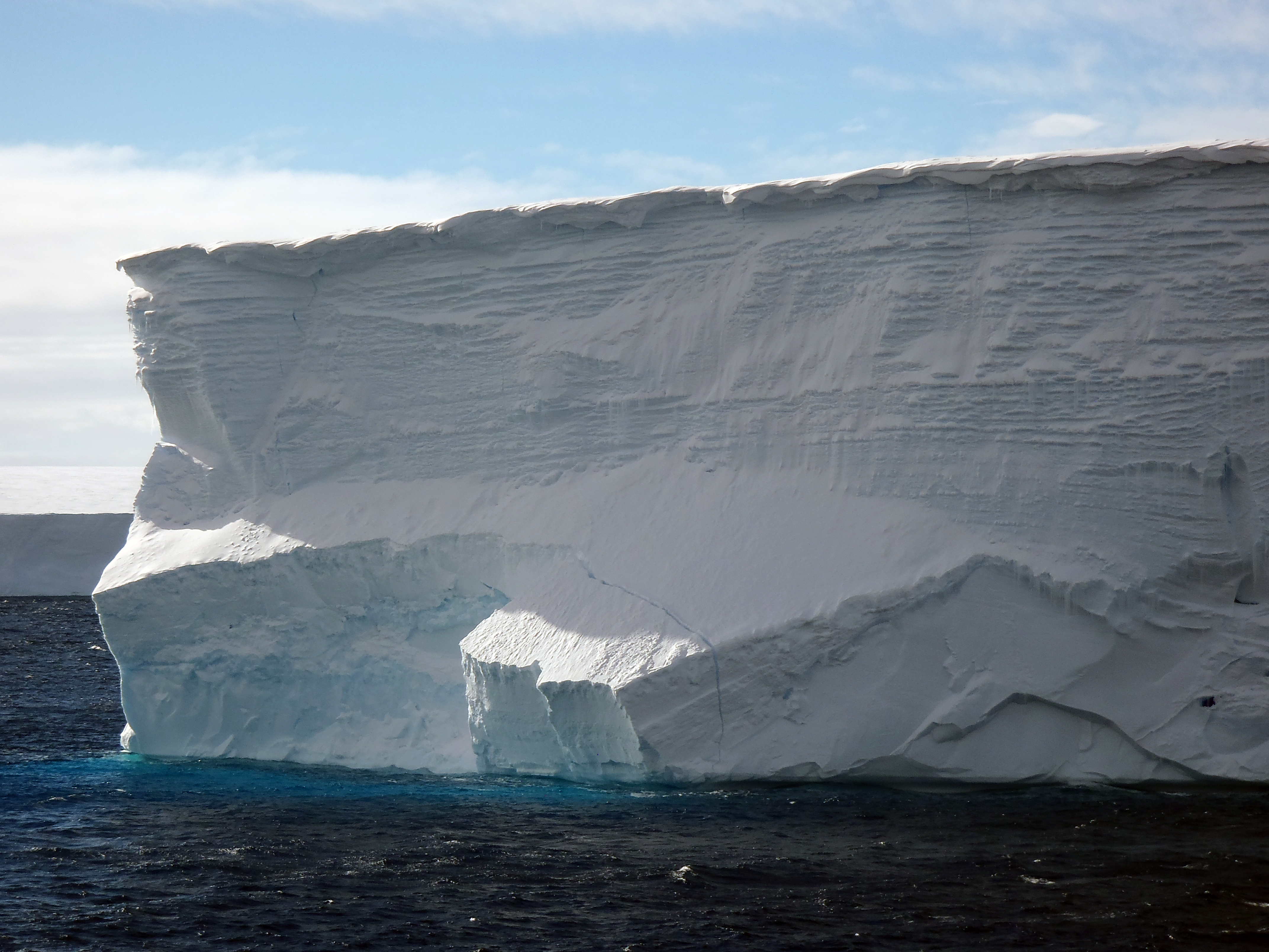 Icebergs.