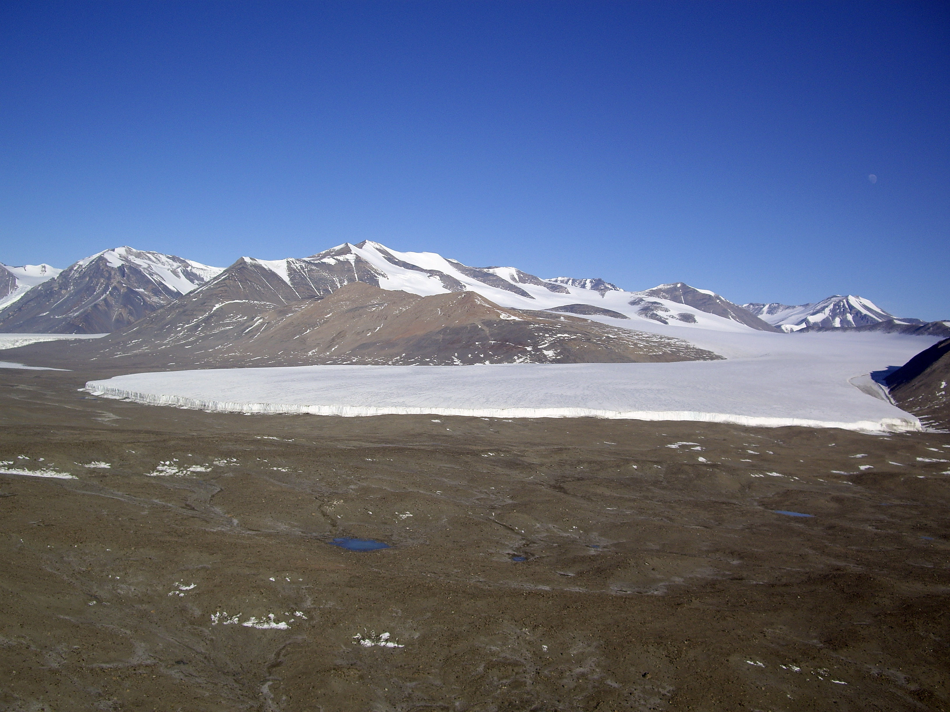 A glacier.