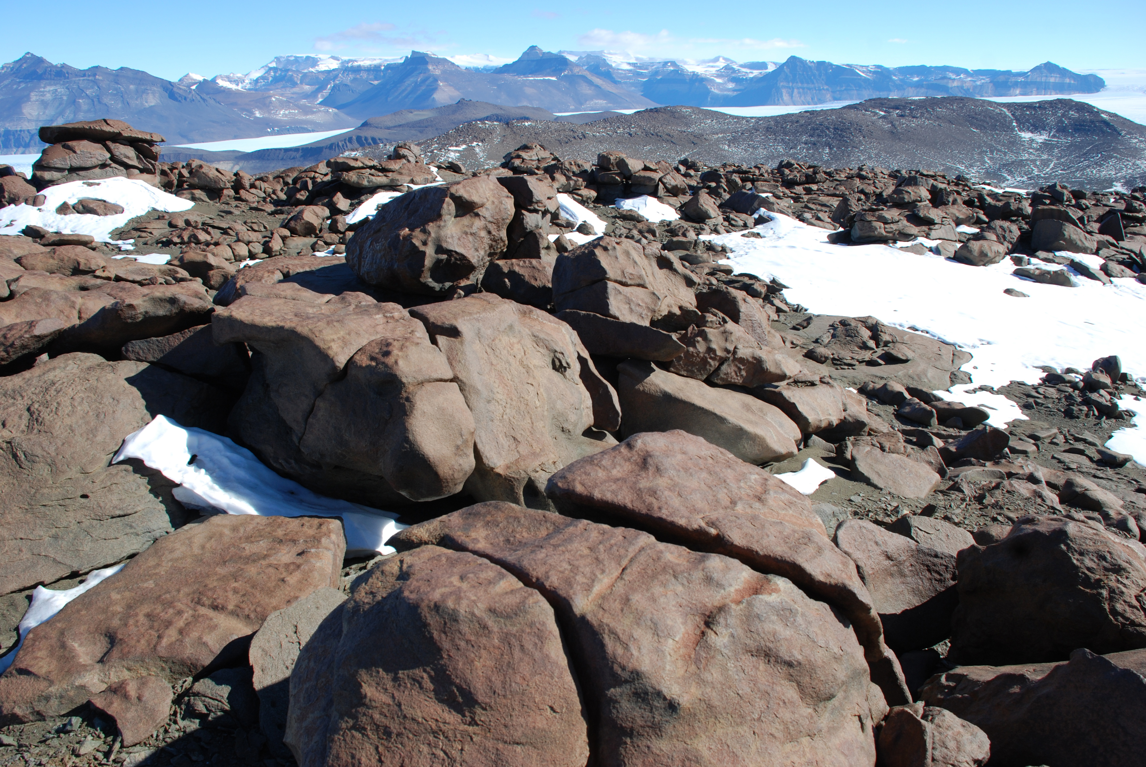 Rocky terrain.