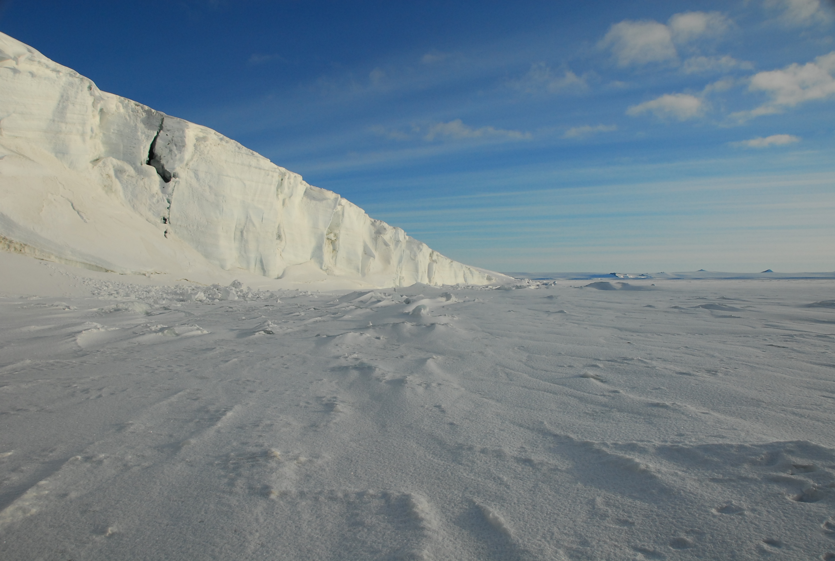 A glacier.