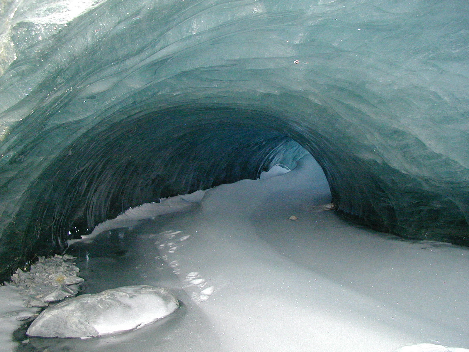Ice cave.