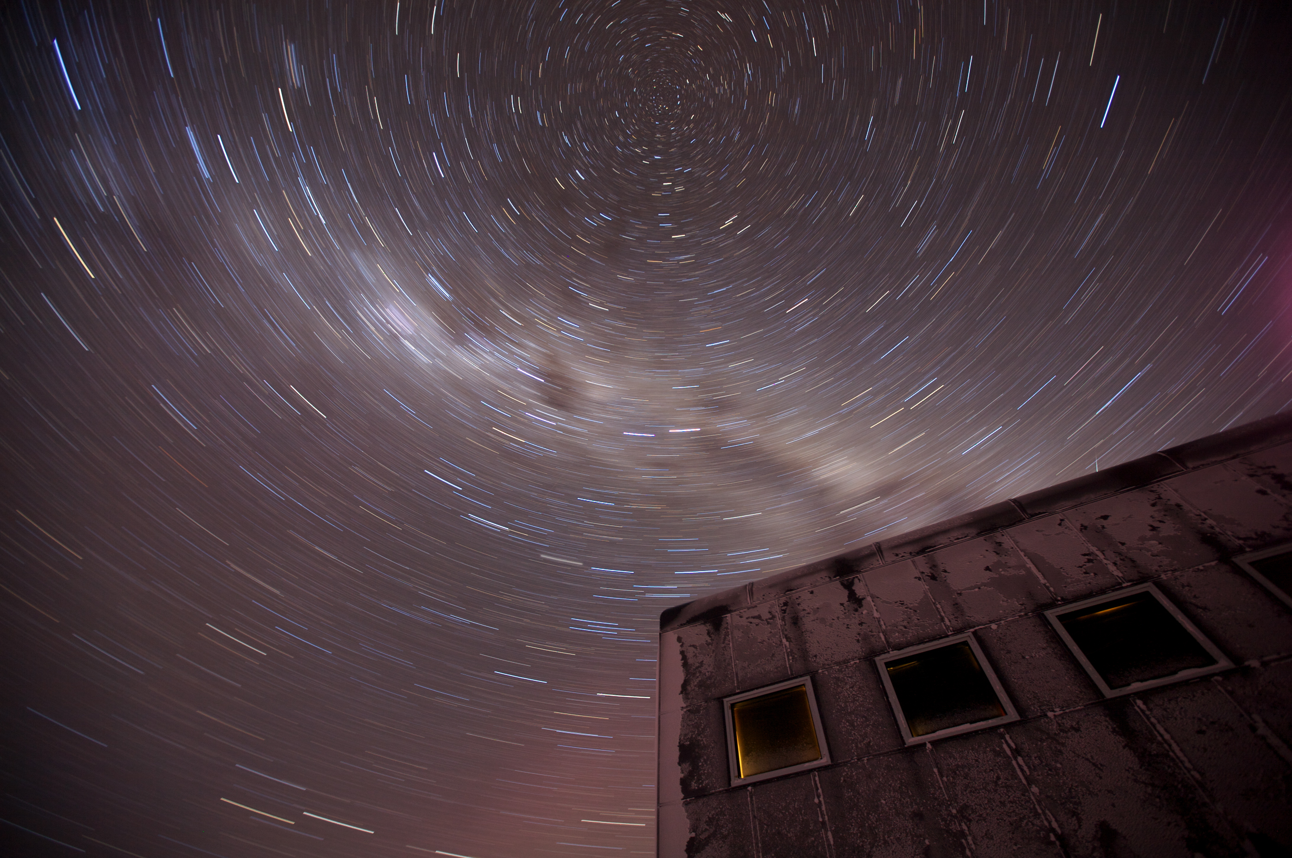 Stars in the sky.