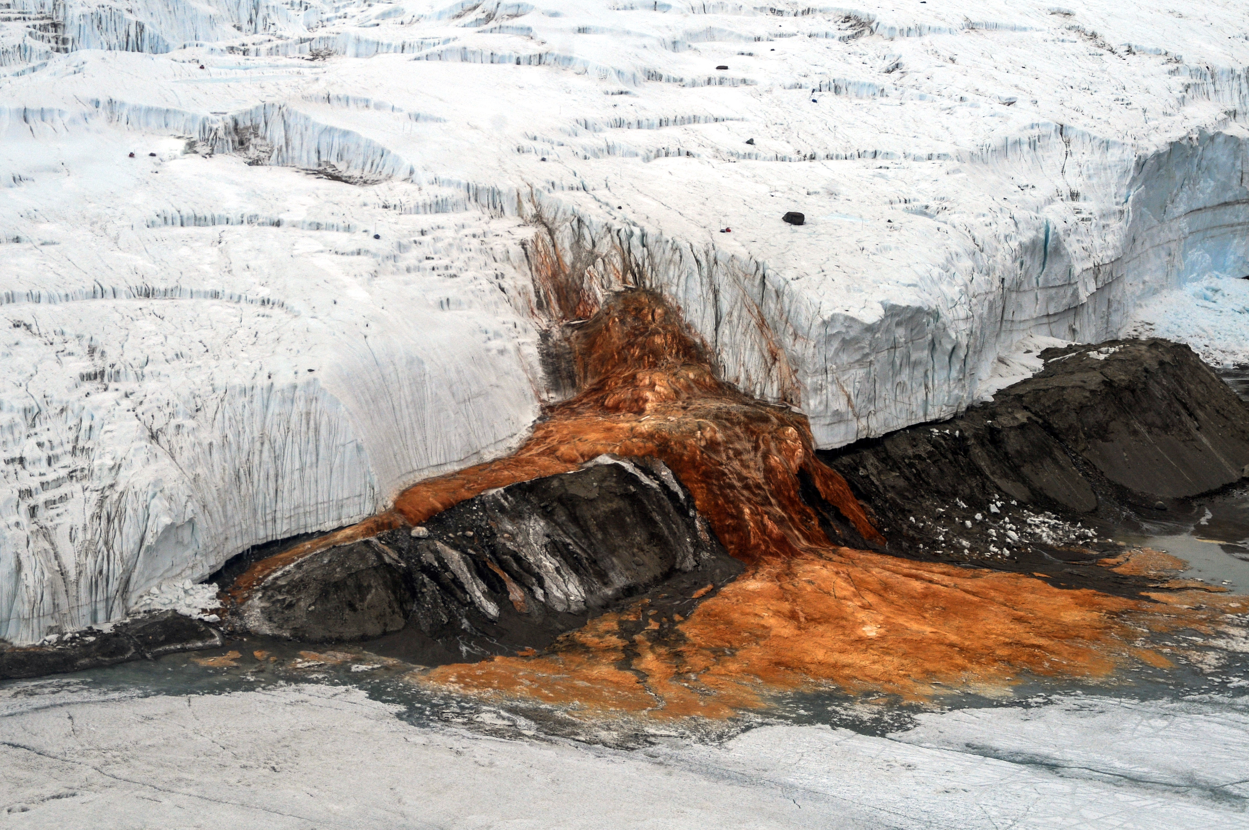 Antarctic Photo Library Photo Details blood falls  